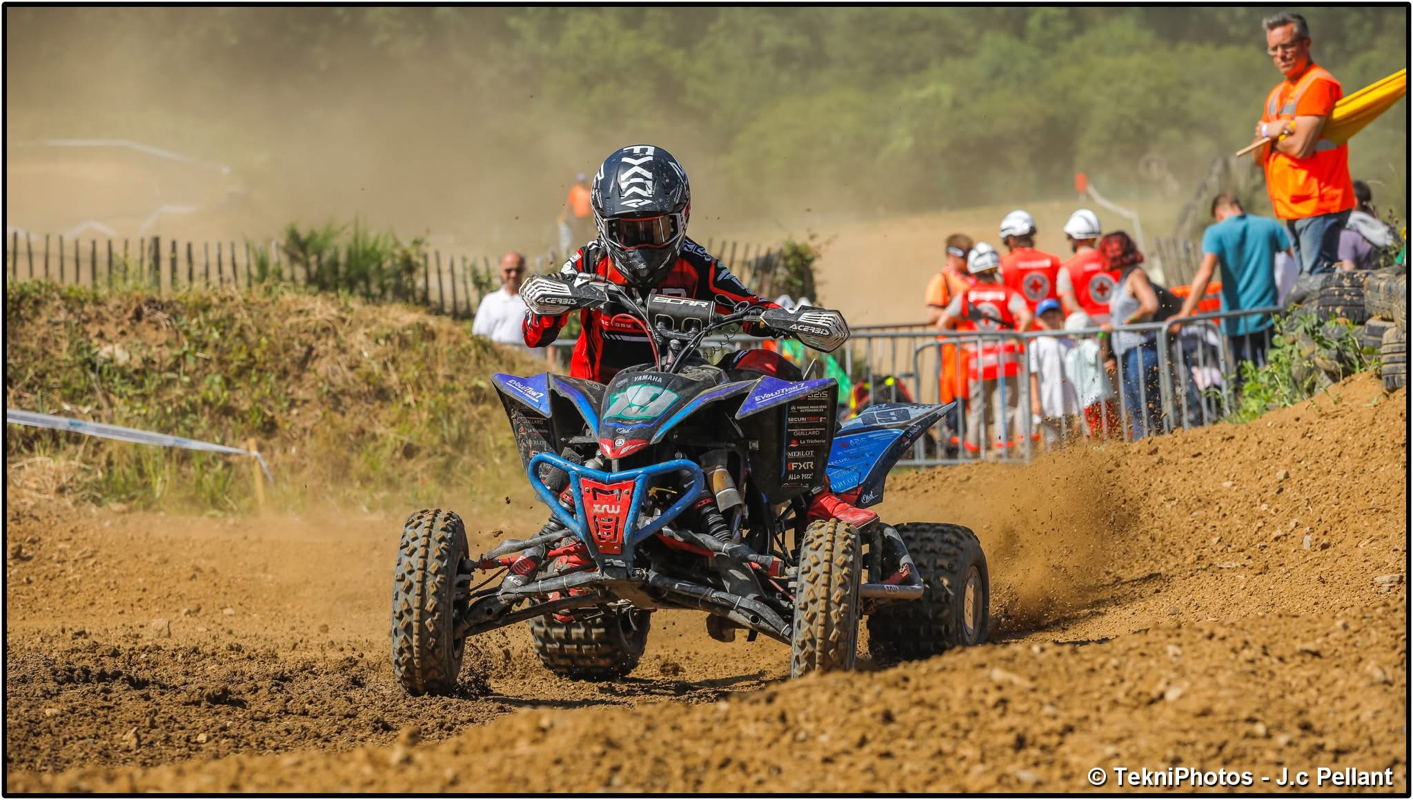 Quad course virage