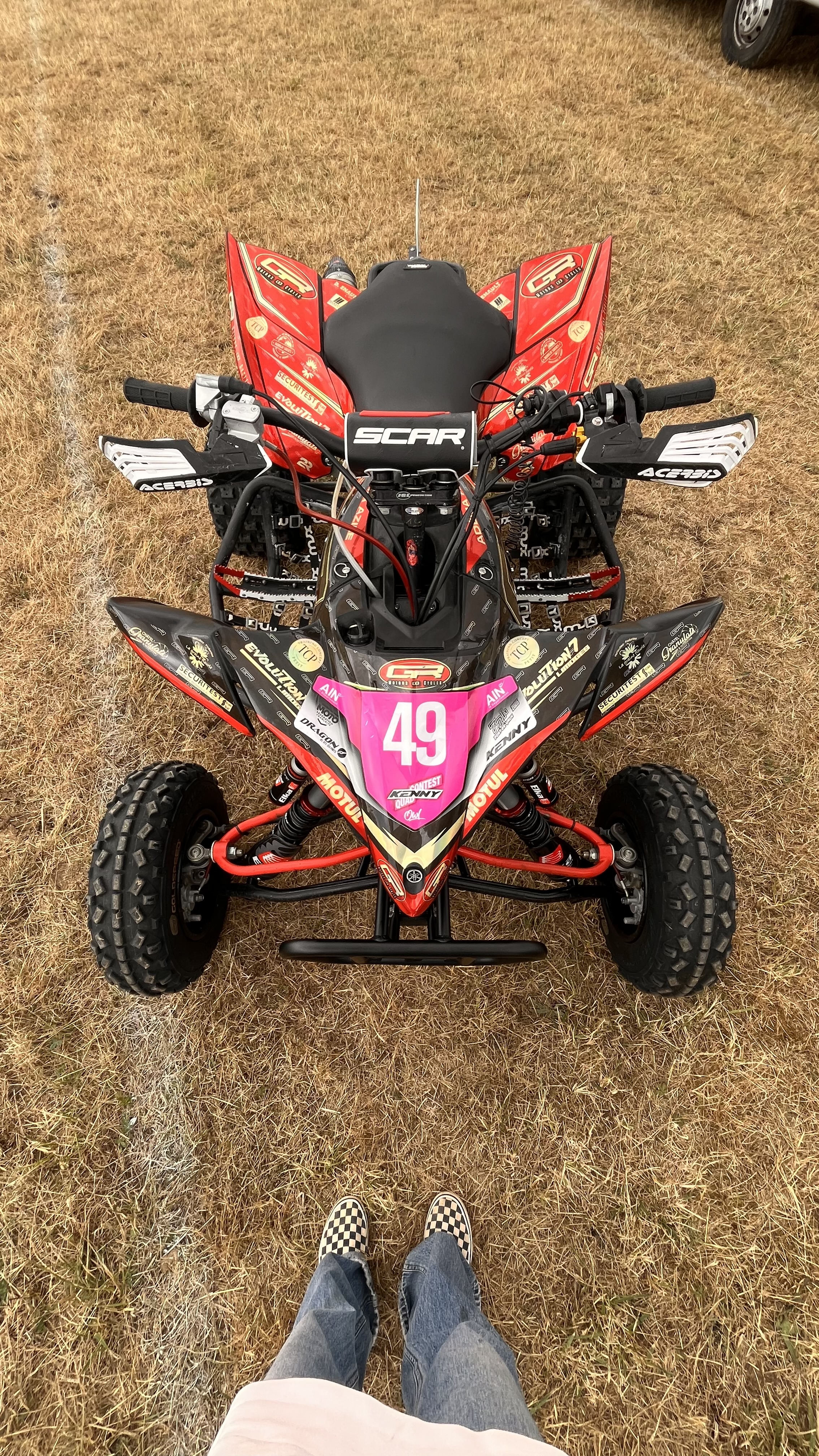 Quad Team S2A vue de haut